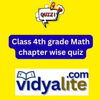 Class 4th grade Math chapter wise quiz