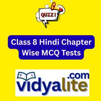 Class 8 Hindi Chapter Wise MCQ Tests