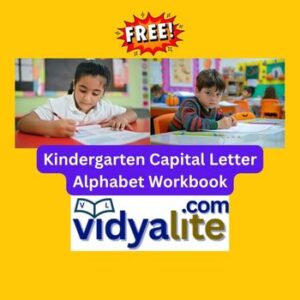Kindergarten Capital Letter Alphabet Workbook