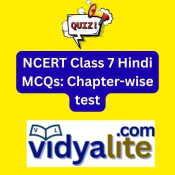 NCERT Class 7 Hindi MCQs: Chapter-wise test