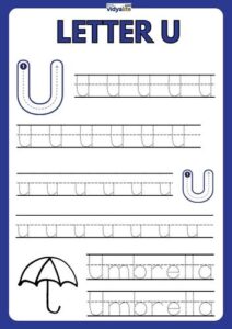 U-Capital-Letter-Worksheet