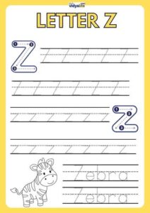 Z-Capital-Letter-Worksheet