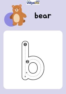b small letter worksheet