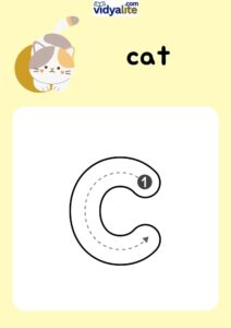 small letter c workshet