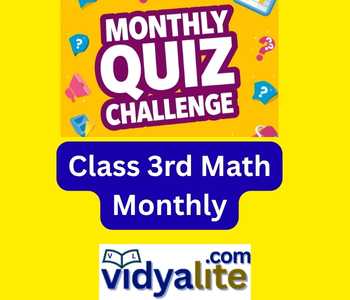 3rd Math Monthly Quiz Challenge