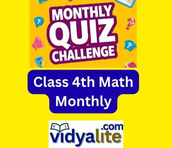 4th Math Monthly Quiz Challenge